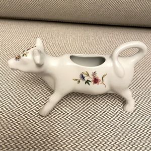 The Frieda Collection Cordon Bleu Porcelain Cow Creamer, France